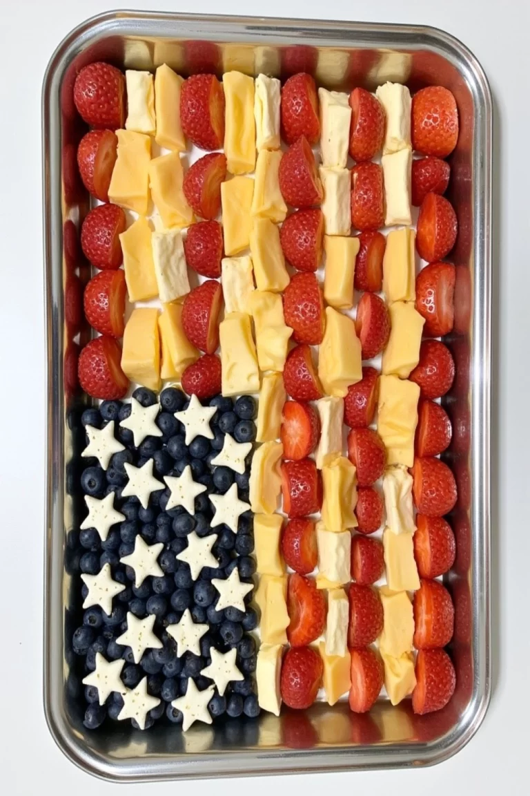 American Flag Charcuterie Board
