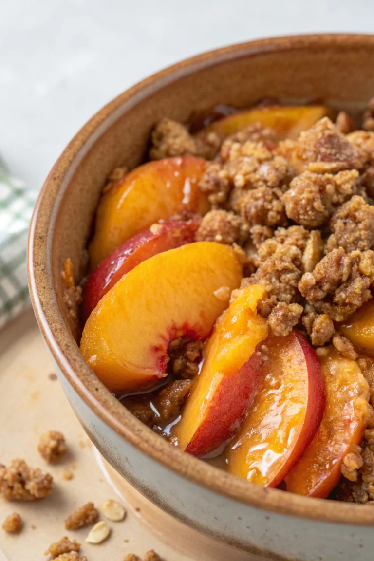 Best Peach Crisp Recipe