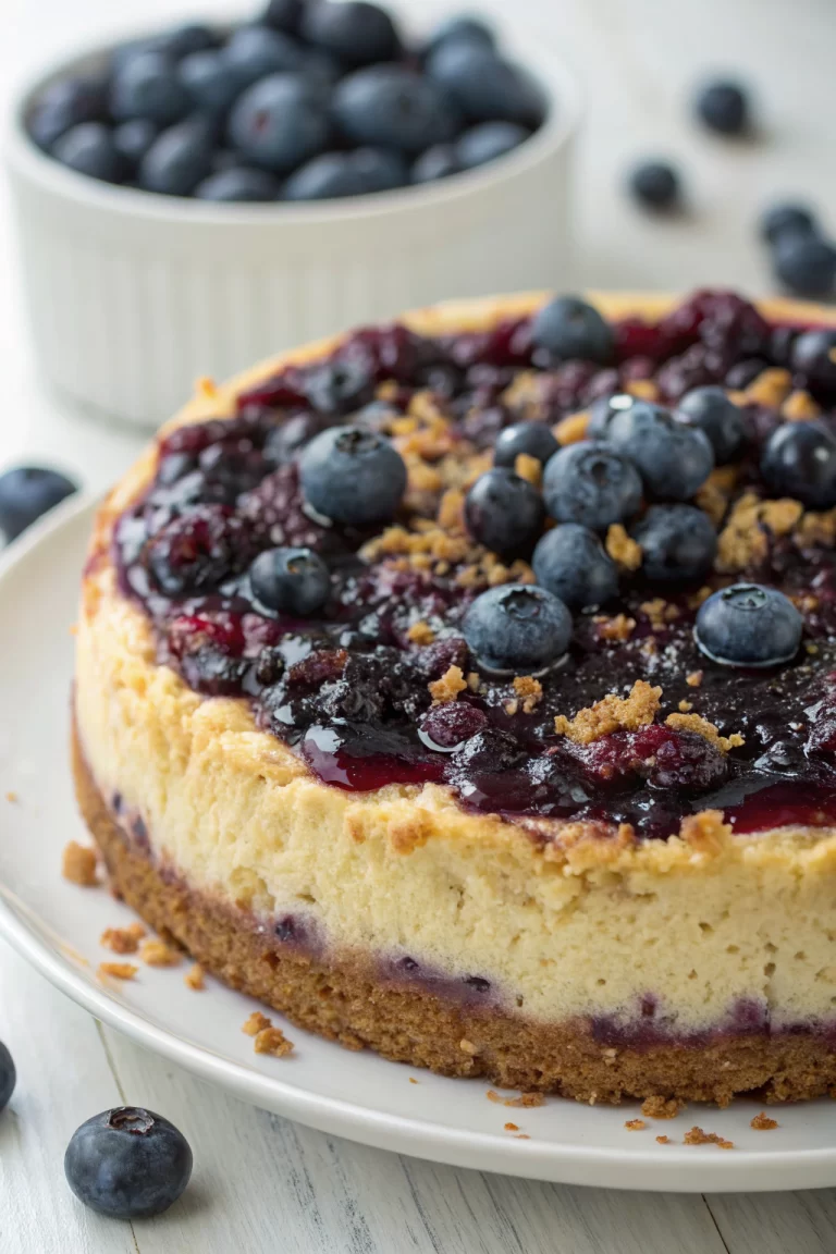 Blueberry Cheesecake Bars Recipe