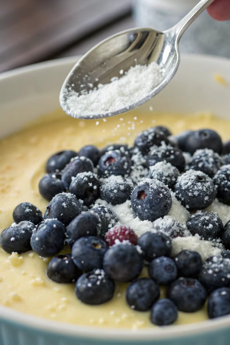Blueberry Dump Cake Recipe