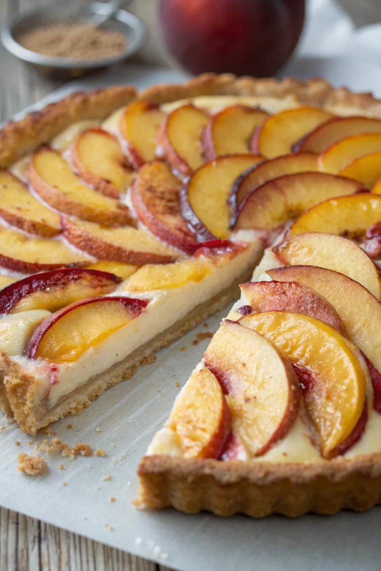 Browned Butter Nectarine Upside Down Cake Recipe
