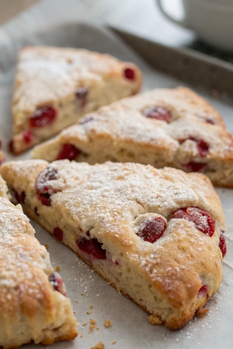 Cherry scones Recipe