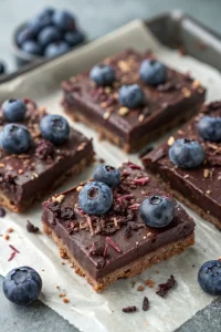 Chocolate Blueberry Bark Recipe