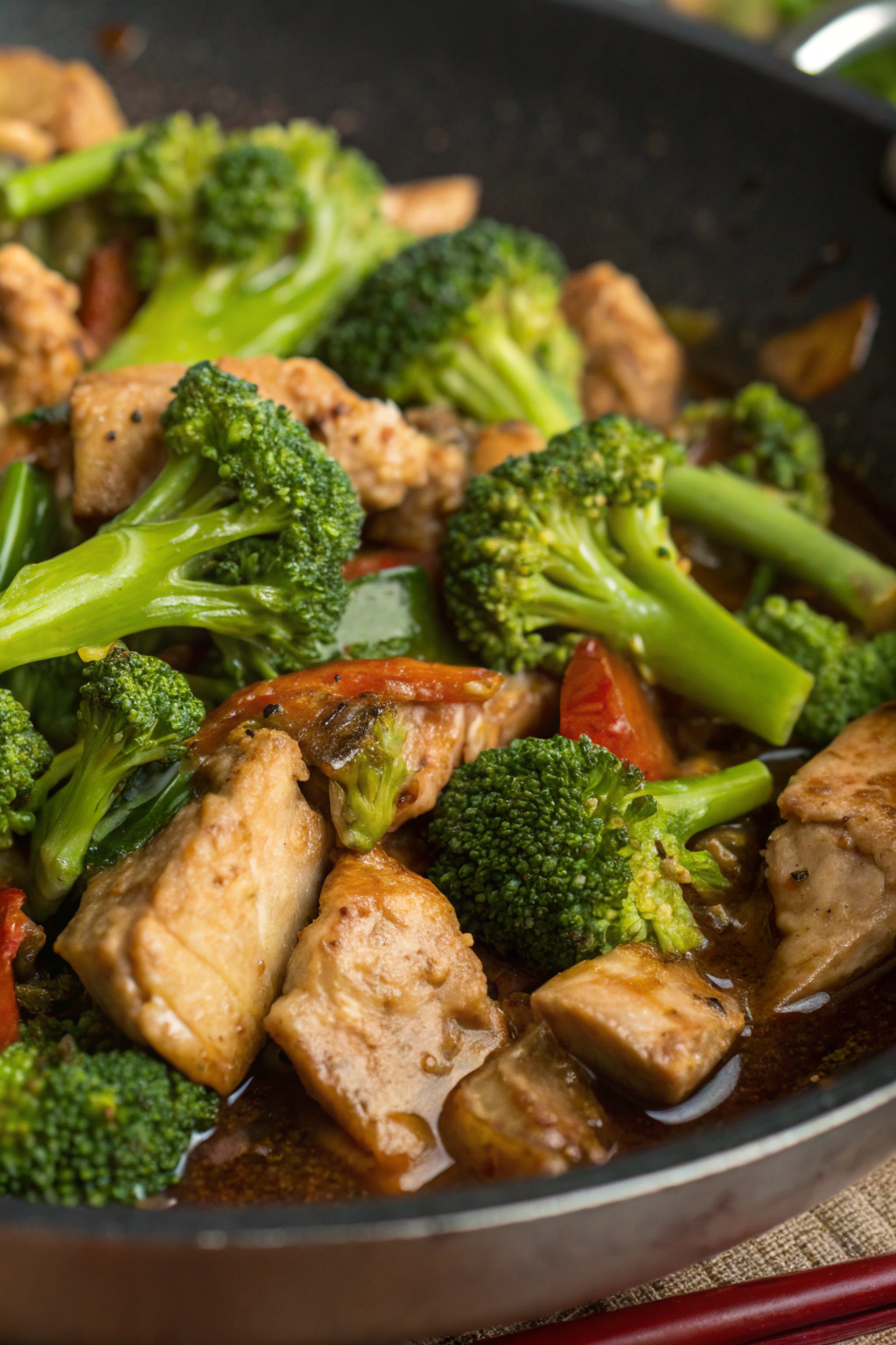 Crock Pot Honey Garlic Chicken and Broccoli