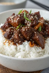 Easy Crockpot Korean BBQ Recipe