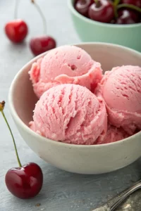 Fresh Cherry Sorbet Recipe