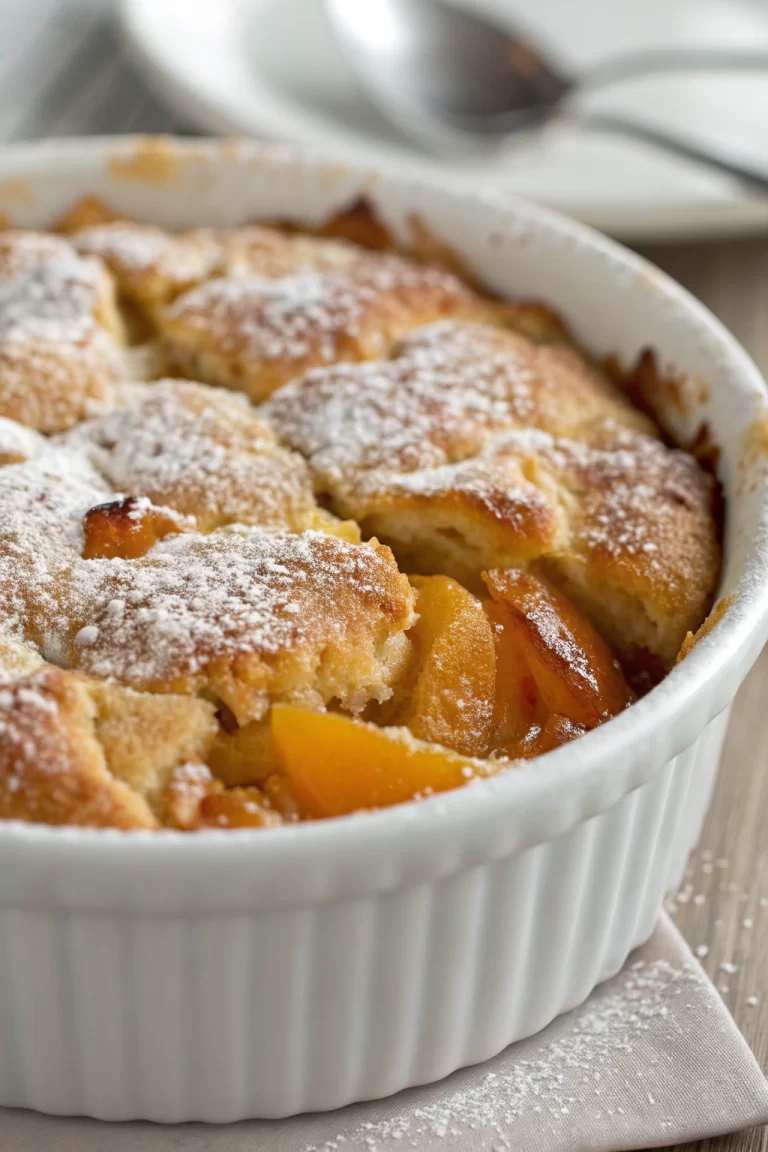 Fresh Southern Peach Cobbler