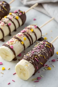 Frozen Banana Yogurt Pops Recipe