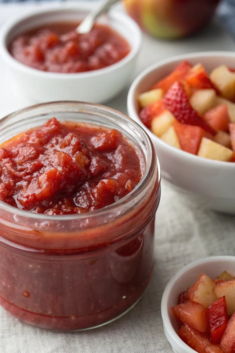 Homemade Rhubarb Sauce Recipe