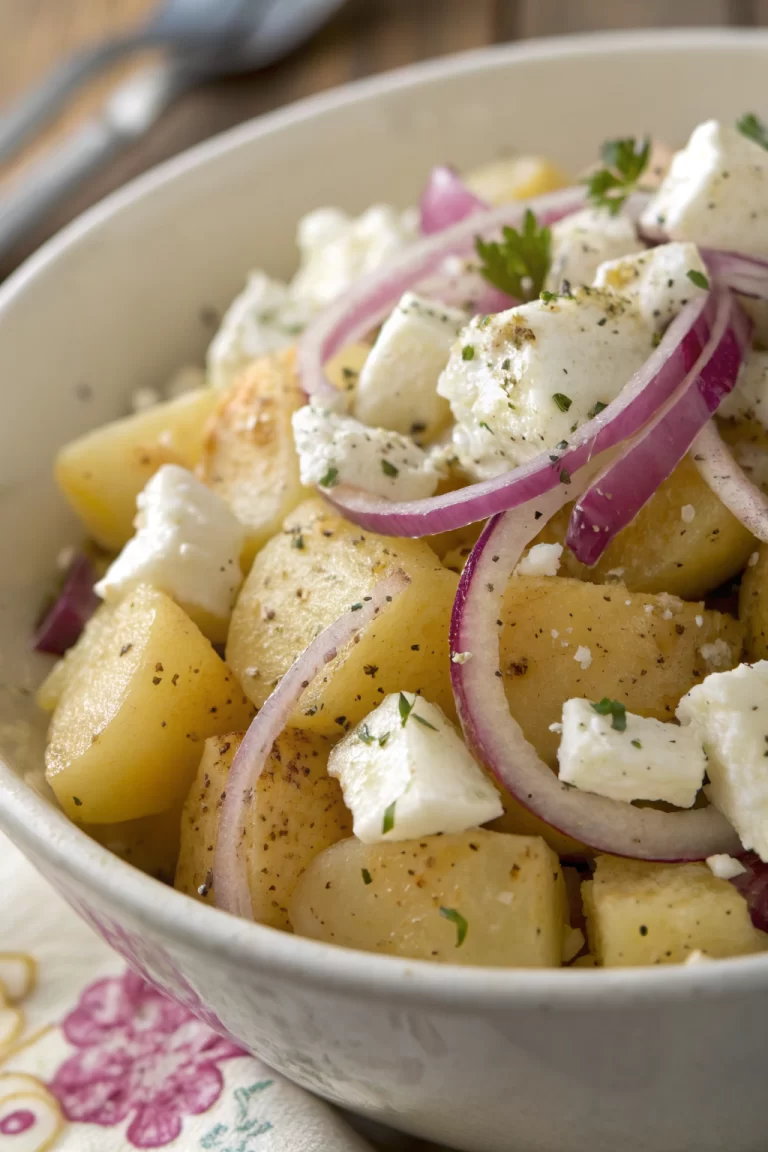 Lemon & Herb Potato Salad with Dill and Capers