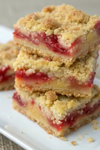 Nectarine Crumble Bars Recipe