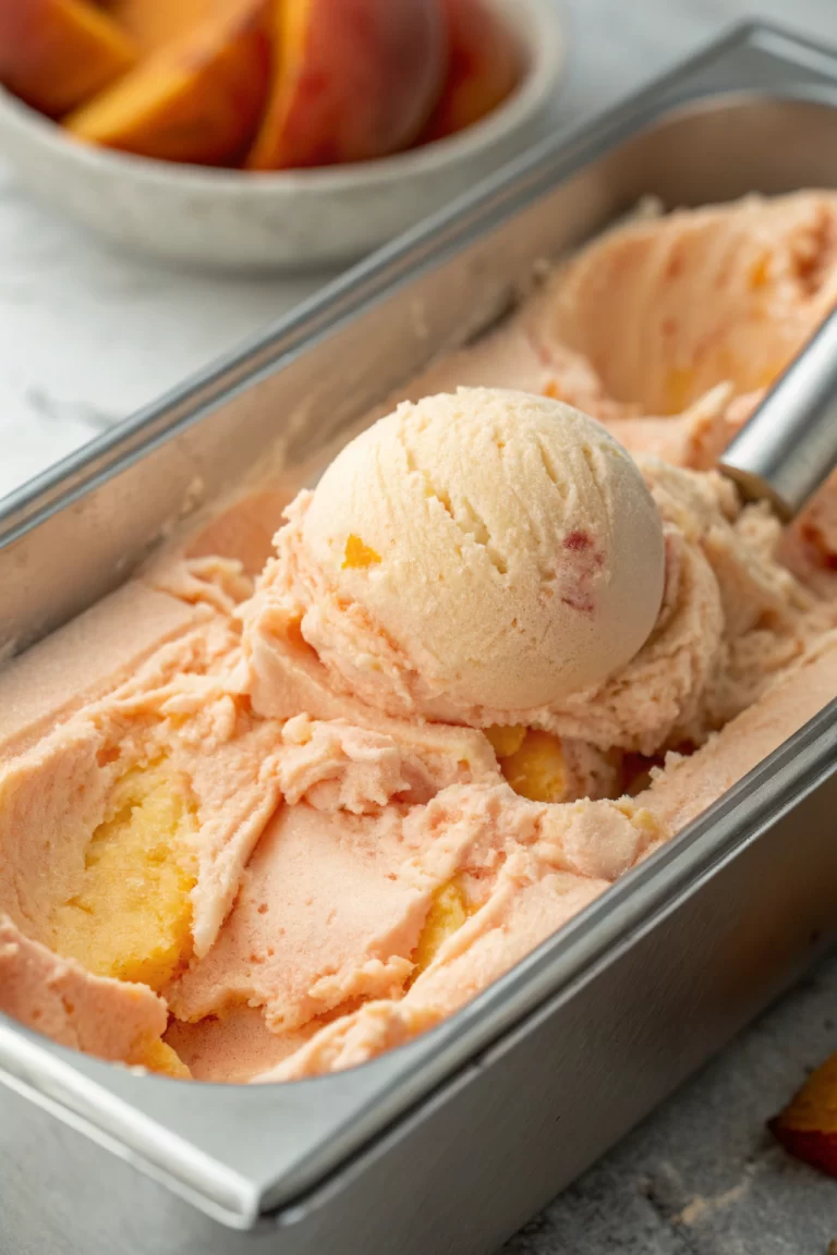 Nectarine Frozen Yogurt Recipe