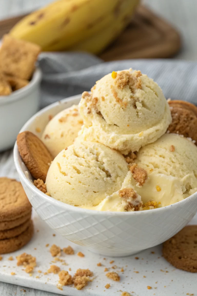 Ninja Creami Banana Pudding Ice Cream Recipe