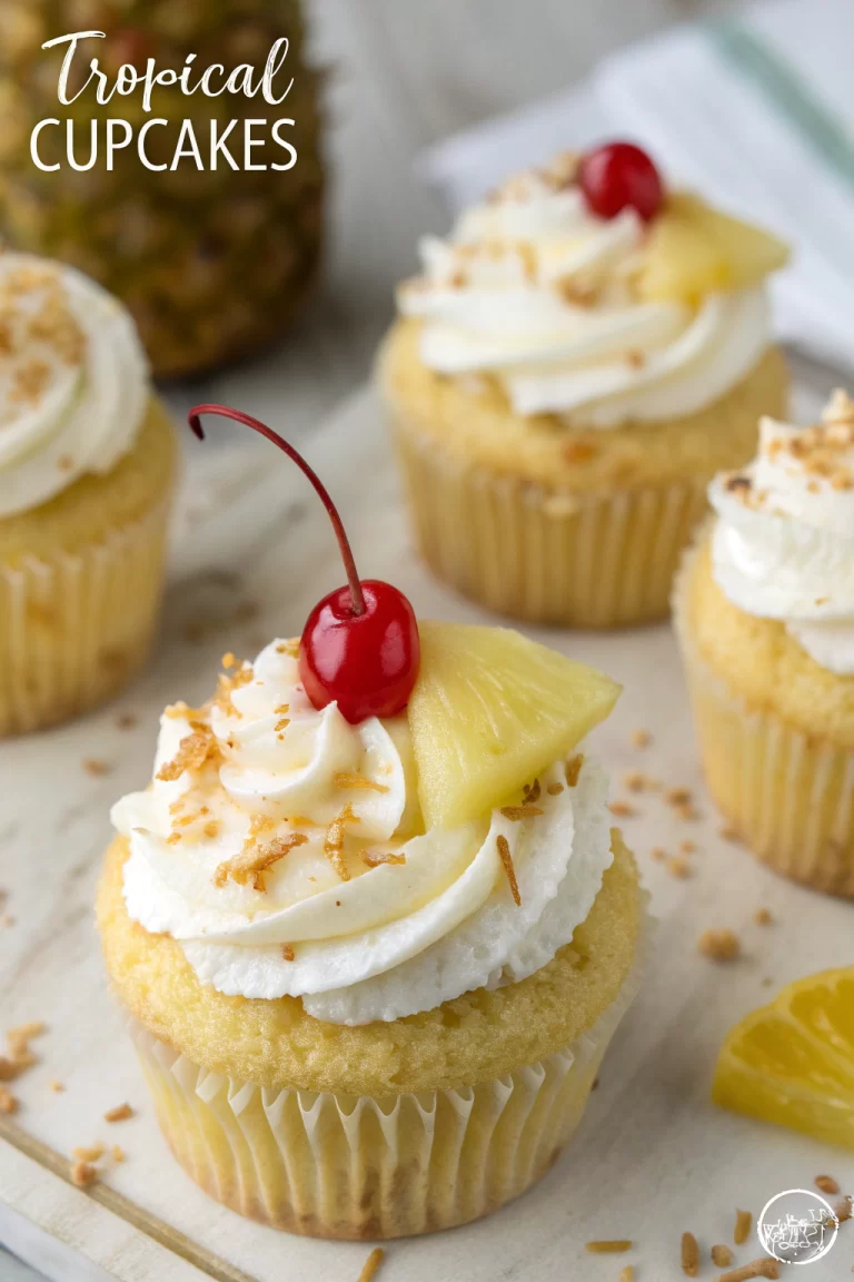 Pina Colada Cupcakes