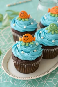 Sea Turtle Cupcakes