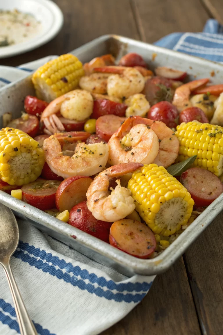 Sheet Pan Shrimp Boil
