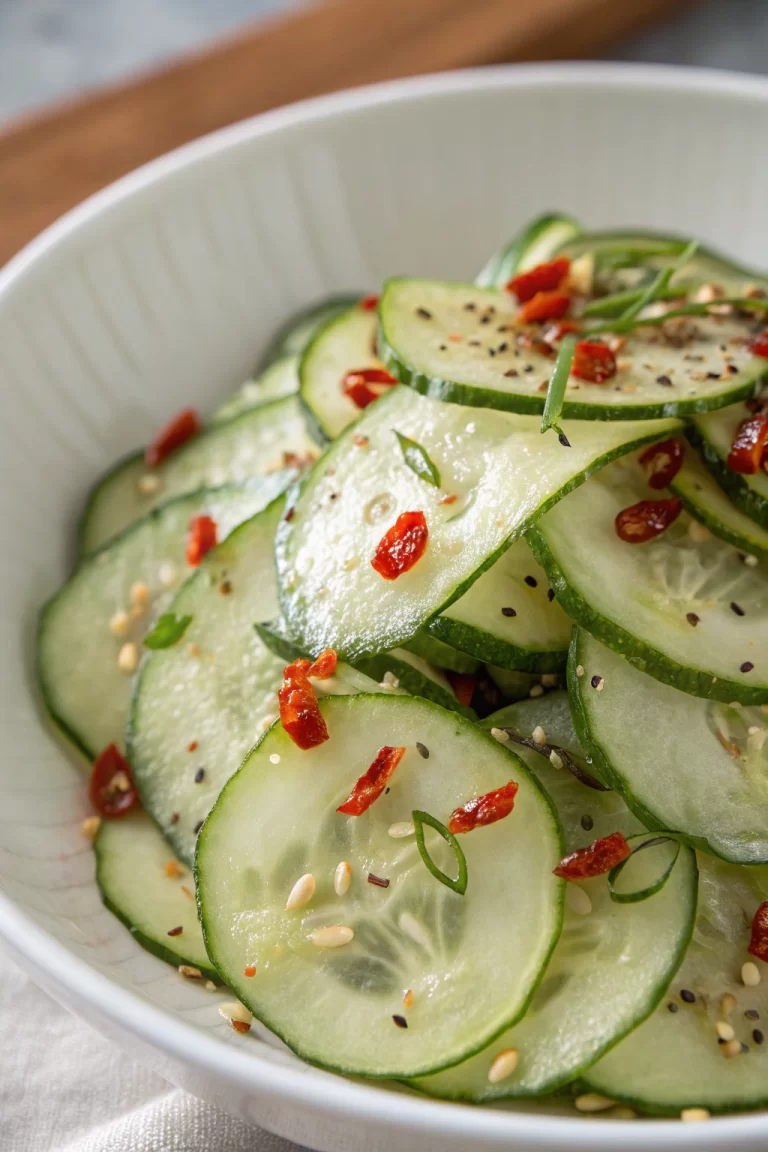 Spicy Asian Cucumber Salad