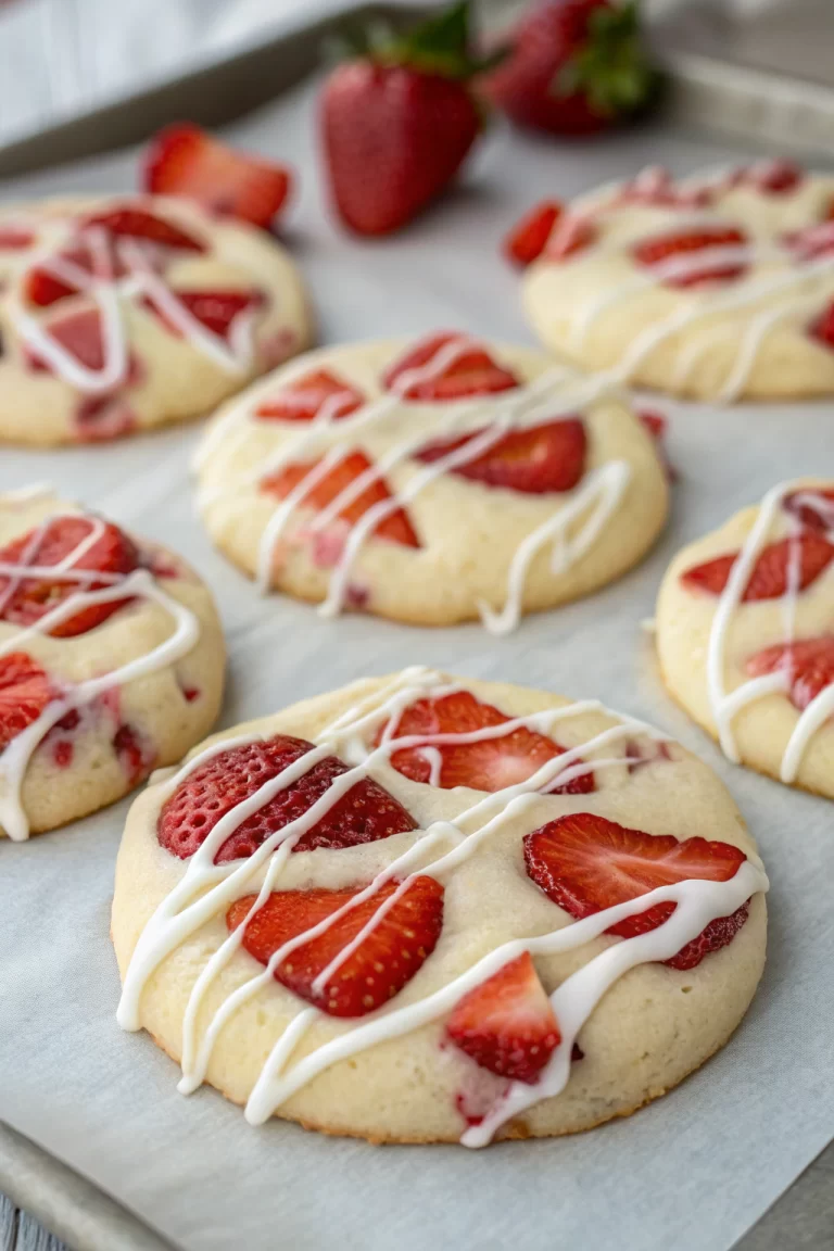 Strawberry Shortcake Cookies Recipe