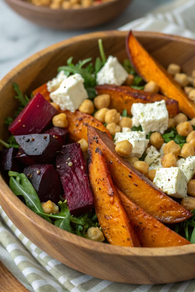 Sweet Potato Kale Salad Creamy Honey Mustard Dressing