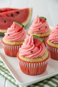 Watermelon Cupcakes Recipe