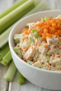 Healthy Buffalo Chicken Salad