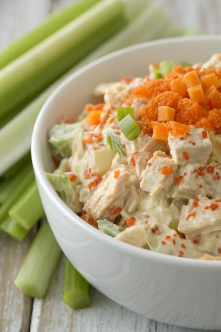 Healthy Buffalo Chicken Salad