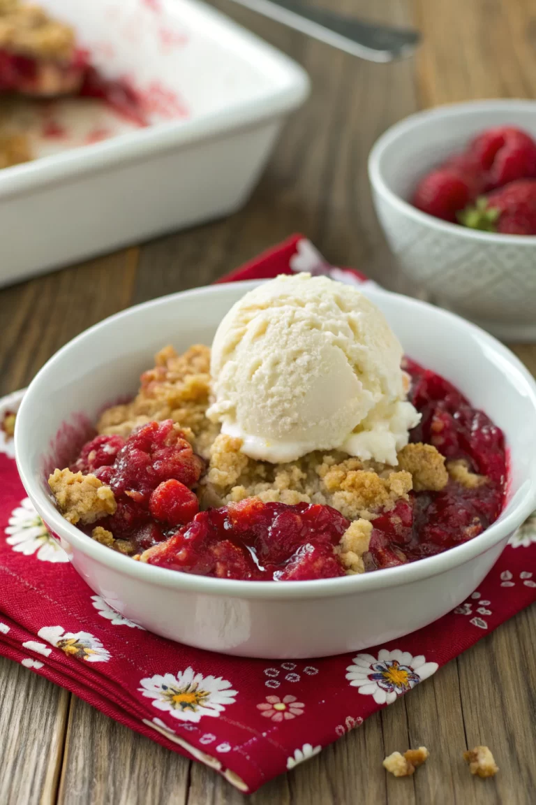 Raspberry Crumble Recipe