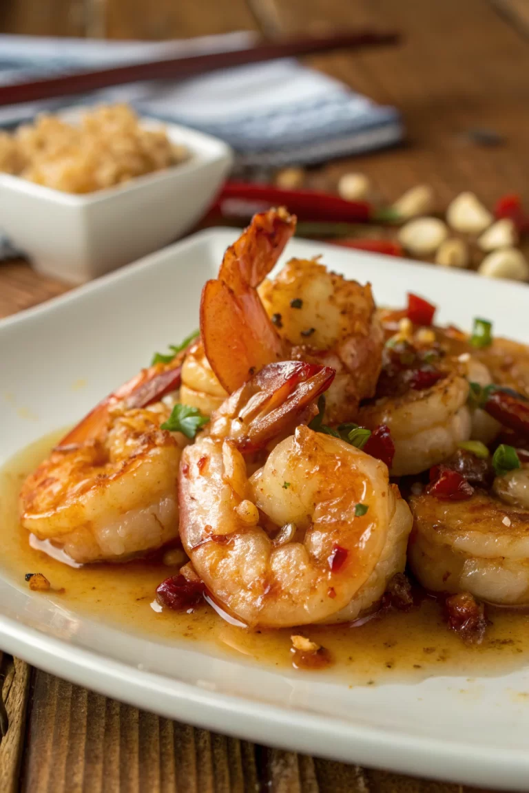 10 Minute Honey Garlic Shrimp Recipe