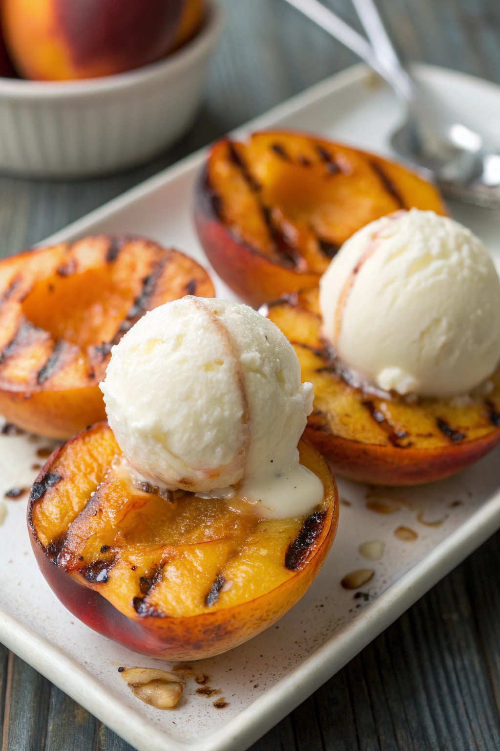 Air Fryer Peaches Recipe