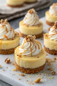 Apple Crisp Mini Cheesecakes Recipe