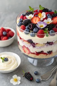 Berry Tiramisu Trifle Recipe