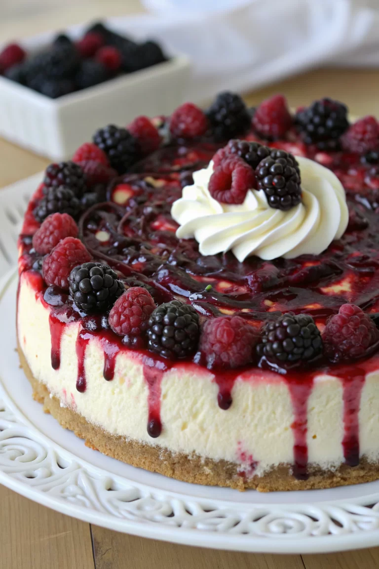 Black Raspberry Cake Recipe