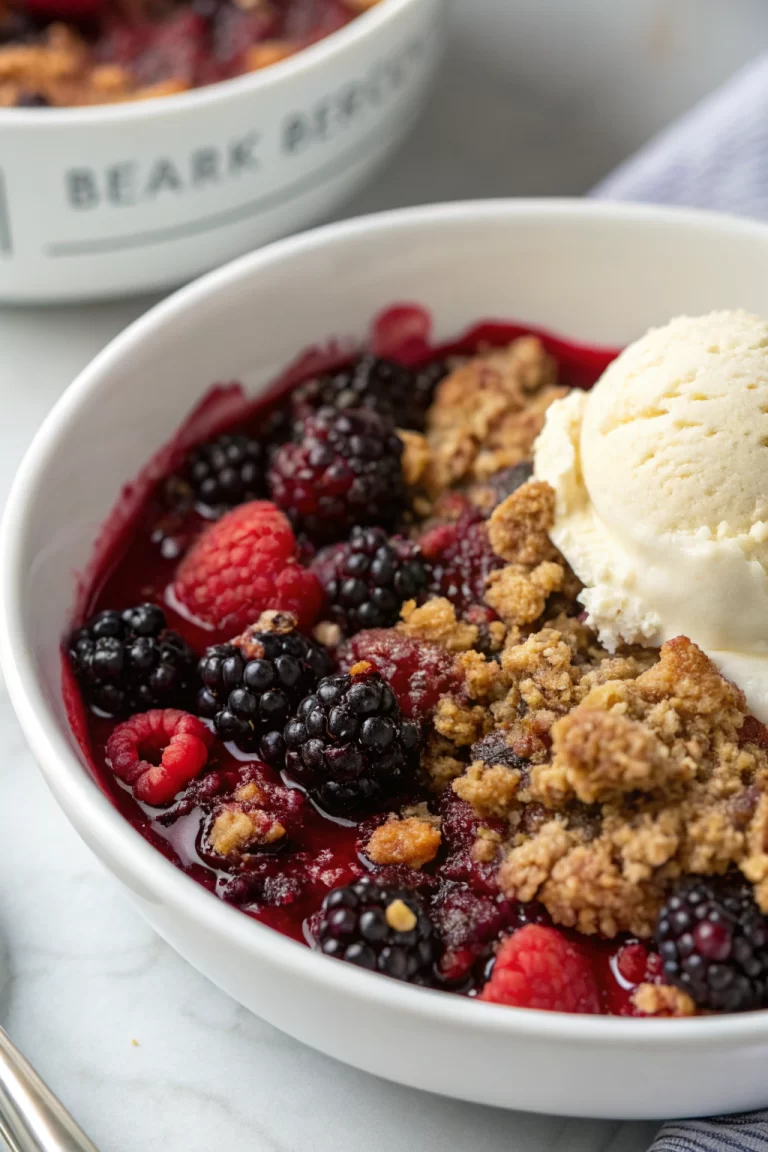 Black Raspberry Crisp Recipe