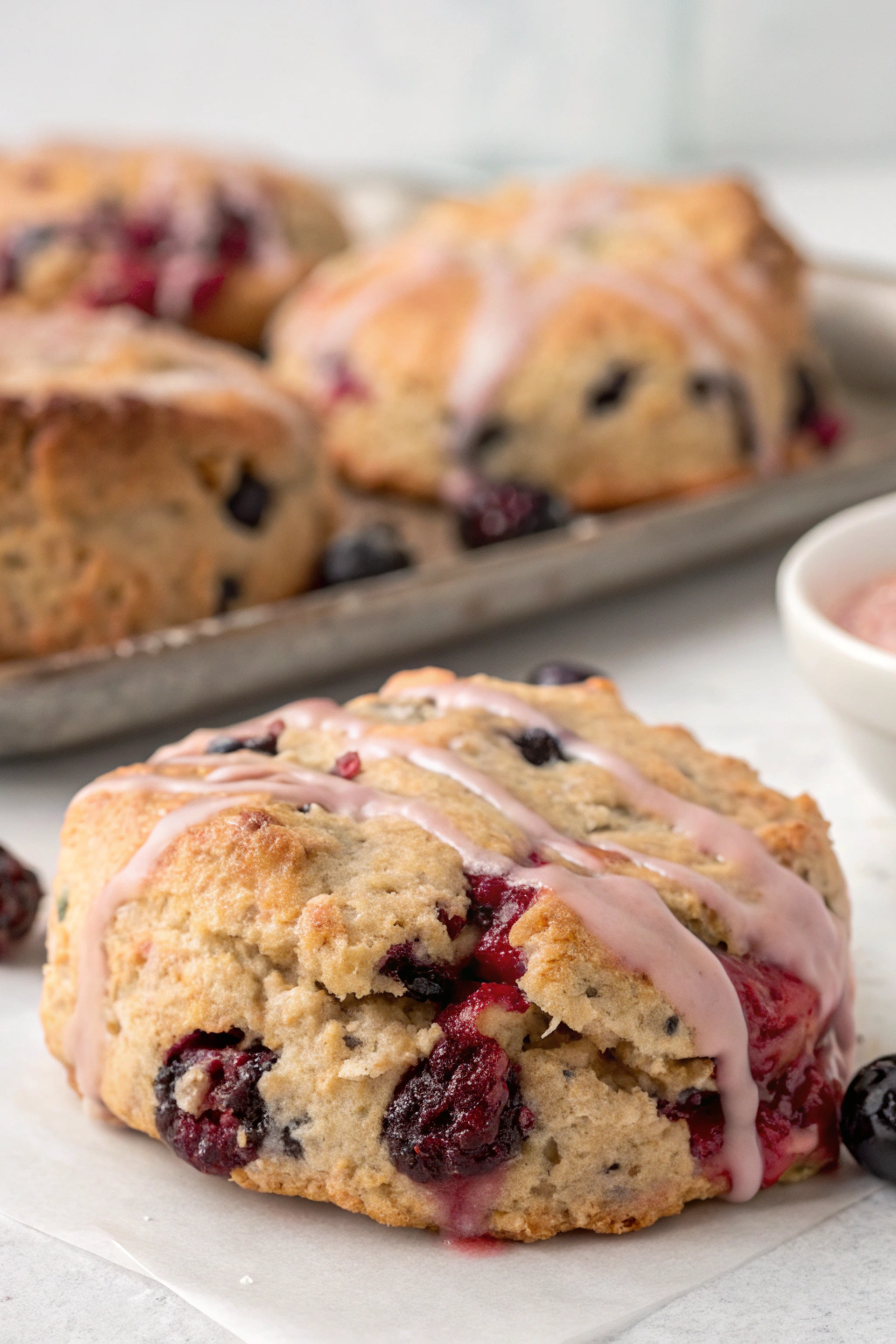 Black Raspberry Scones Recipe