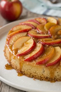Caramel Apple Upside Down Cake Recipe
