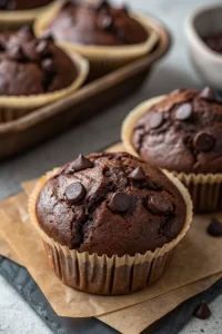 Chocolate Zucchini Muffins Recipe