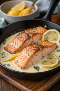 Creamy Garlic Butter Salmon Recipe