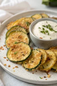 Crispy Baked Zucchini Chips Recipe