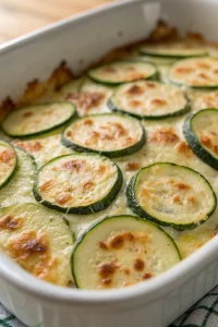 Easy Cheesy Zucchini Bake Recipe