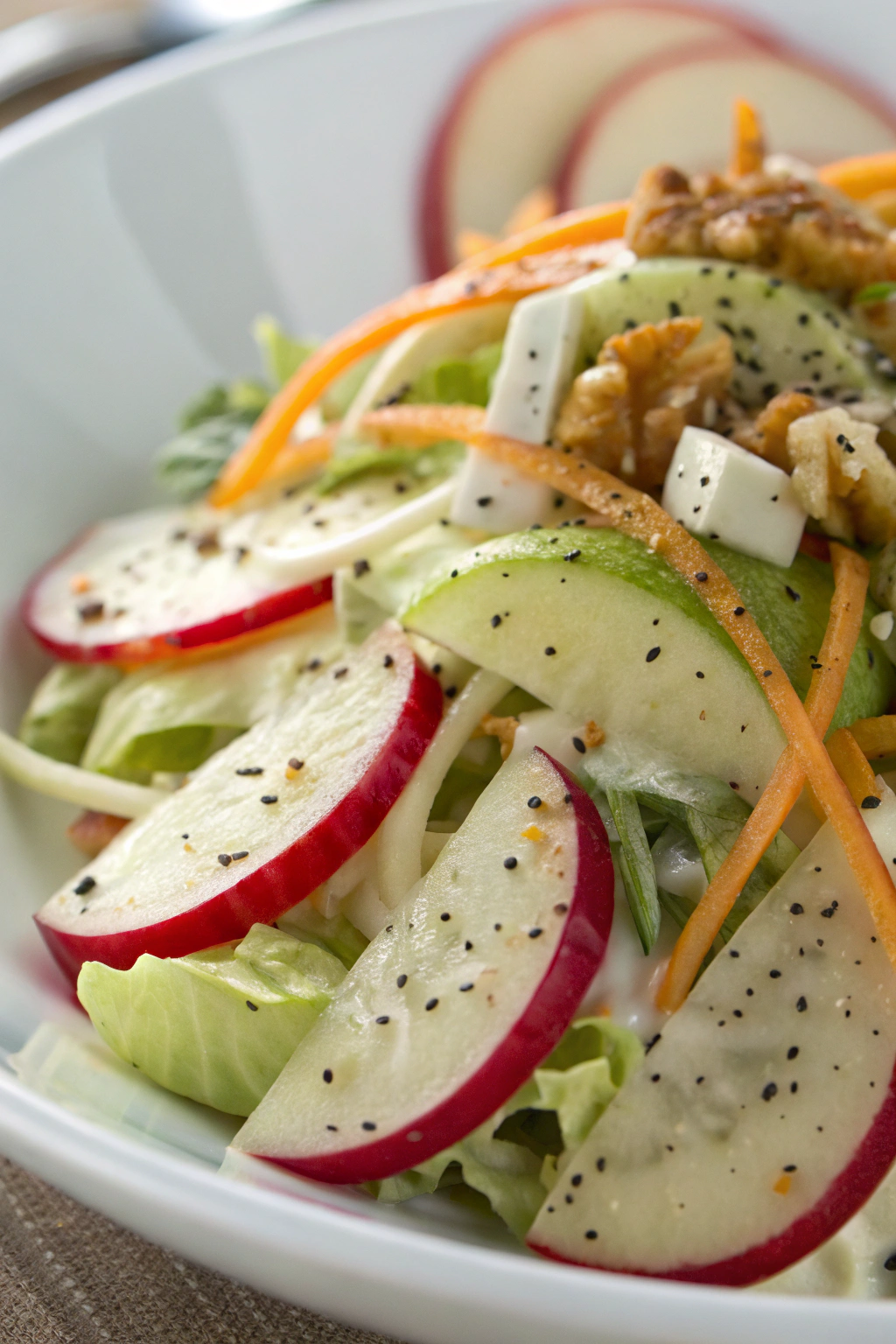 Fresh Kohlrabi Salad Recipe