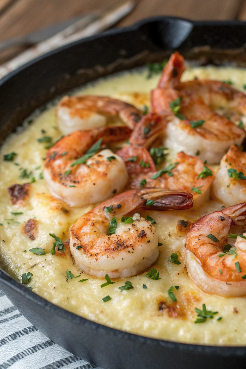 Garlic Shrimp Gratin Recipe