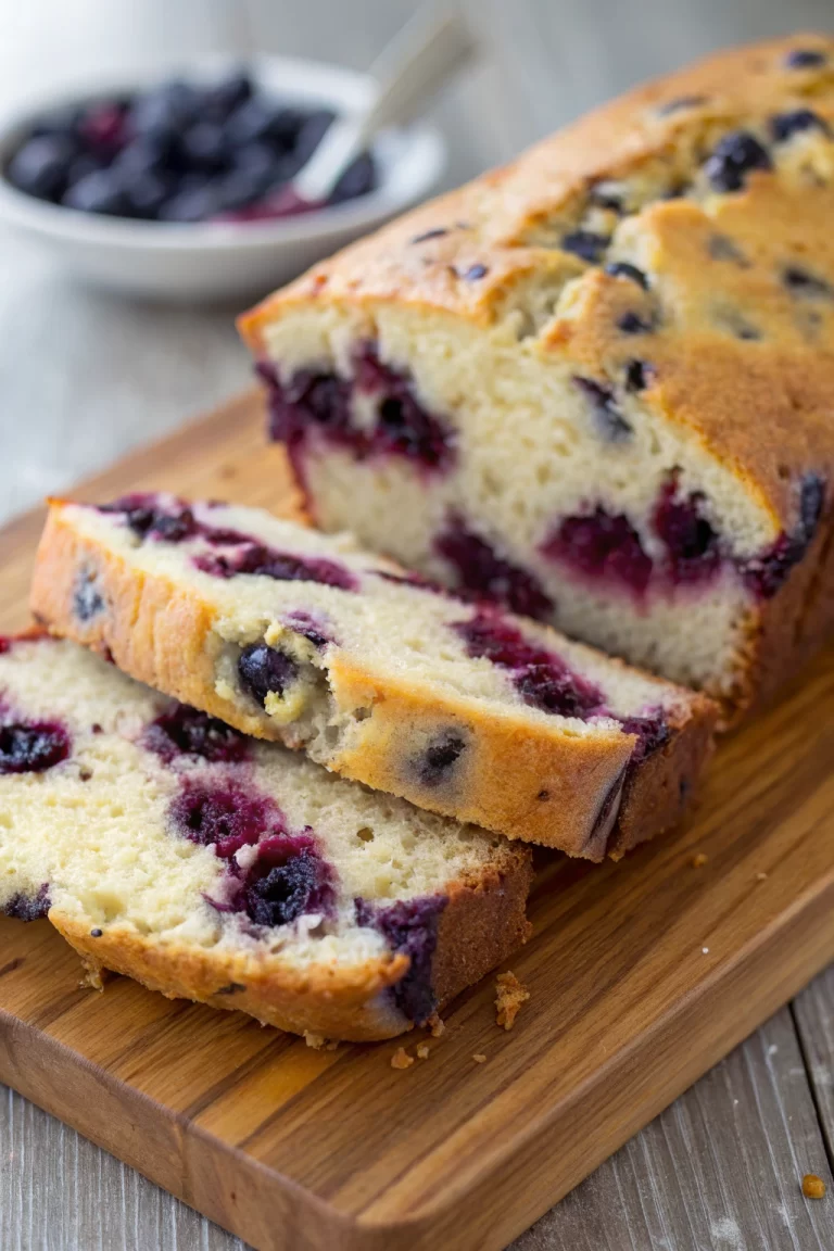 Lemon Blueberry Bread Recipe