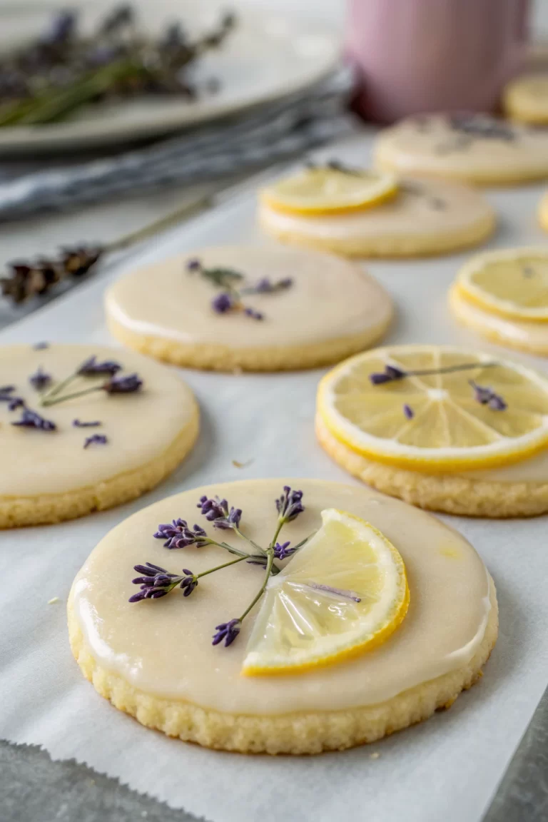 Lemon Lavender Cookies Recipe