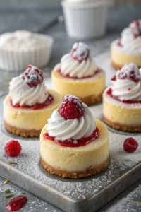 Lemon Raspberry Cheesecake Cups Recipe