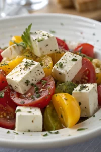 Marinated Mozzarella Cubes