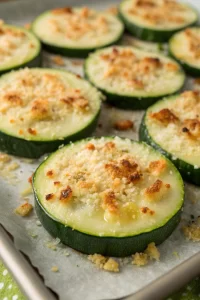 Oven Roasted Parmesan Zucchini Recipe