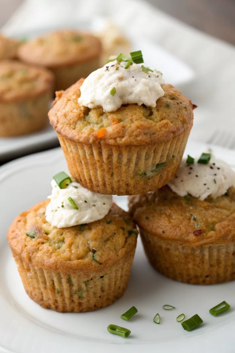 Parmesan Zucchini Potato Muffins Recipe