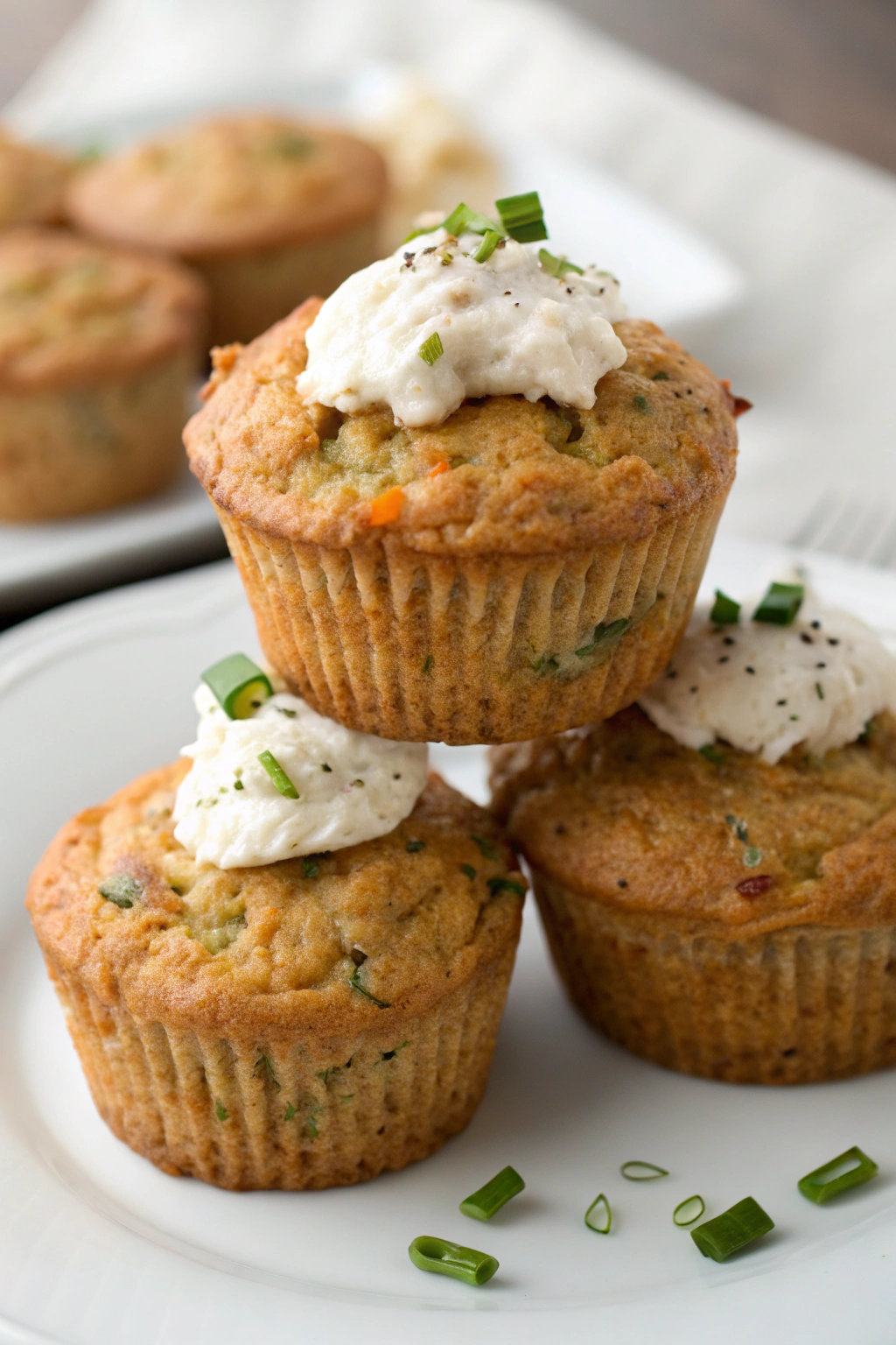 Parmesan Zucchini Potato Muffins Recipe