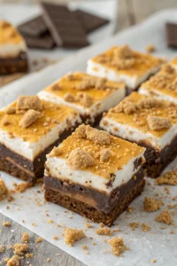 Pumpkin S'mores Bars Recipe
