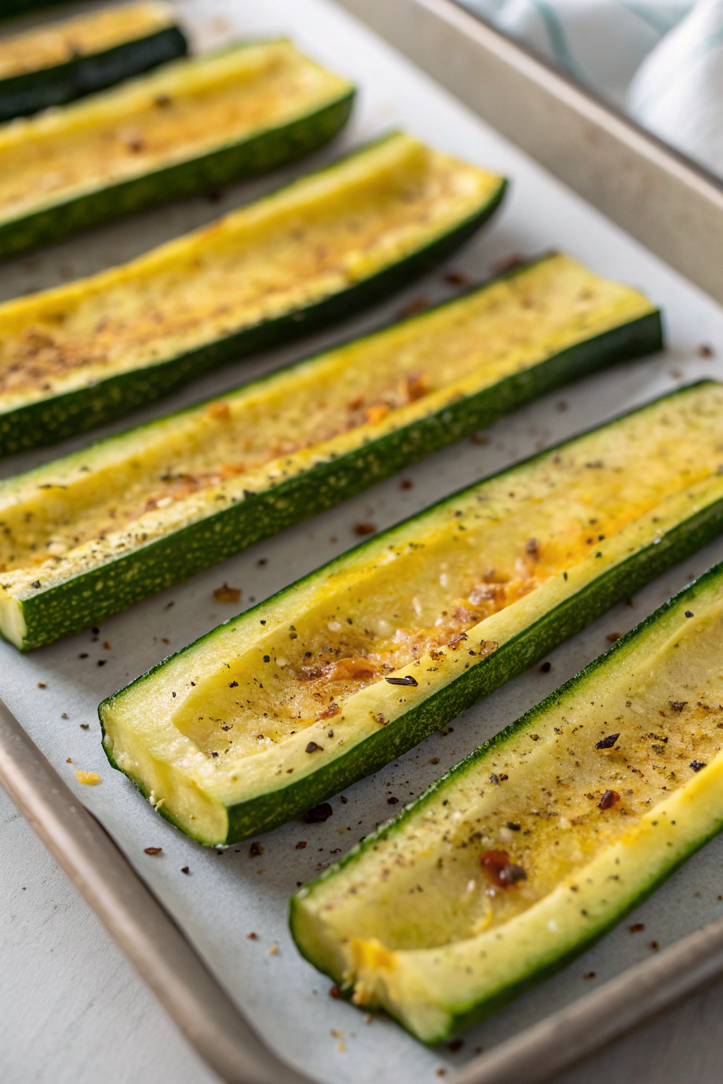 Roasted Zucchini Recipe
